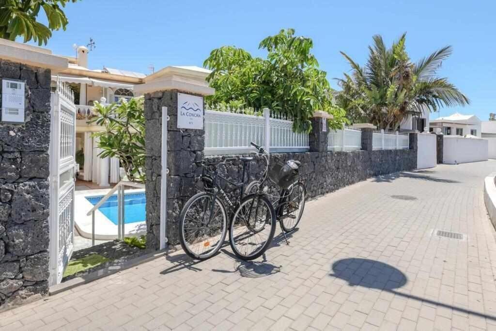 Villa La Concha Beachfront Heated Pool Playa Honda  Exterior foto