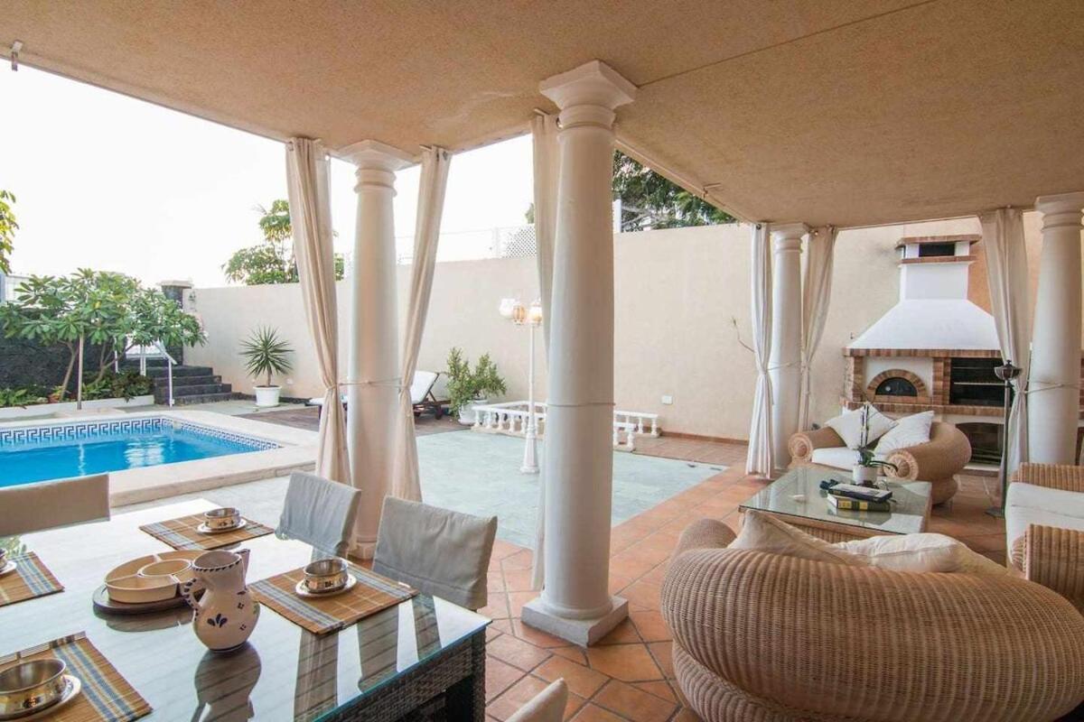 Villa La Concha Beachfront Heated Pool Playa Honda  Exterior foto
